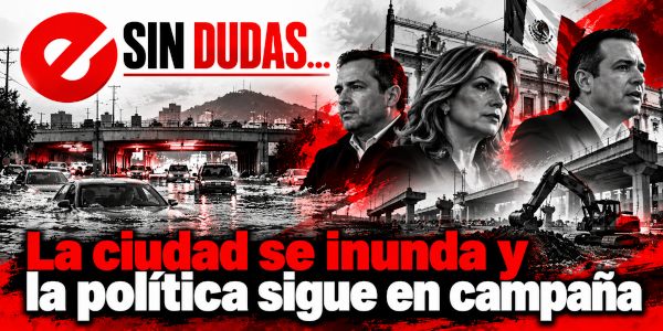Sin dudas… La ciudad se inunda y la política sigue en campaña
